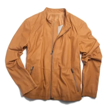 Cornelius, Lederblouson, Farbe: cognac